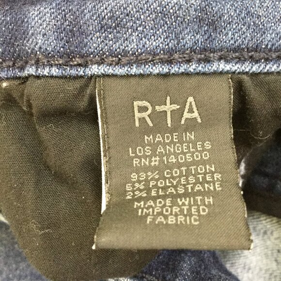Rta Cuffed Fray Jean 27 - Picture 9 of 13